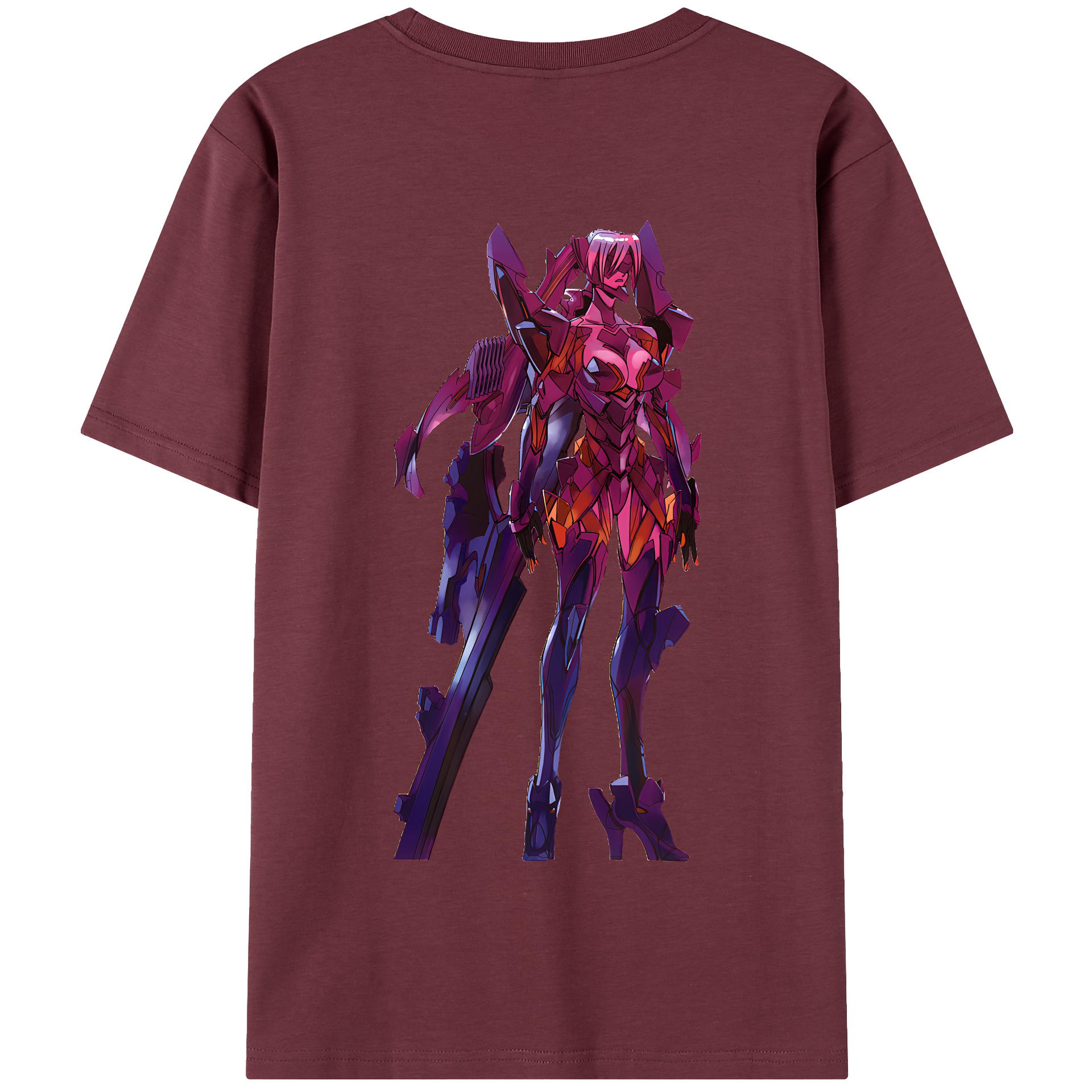 （画像用） EVA 新世紀エヴァンゲリオン 綿100％半袖Tシャツ（背面プリント）